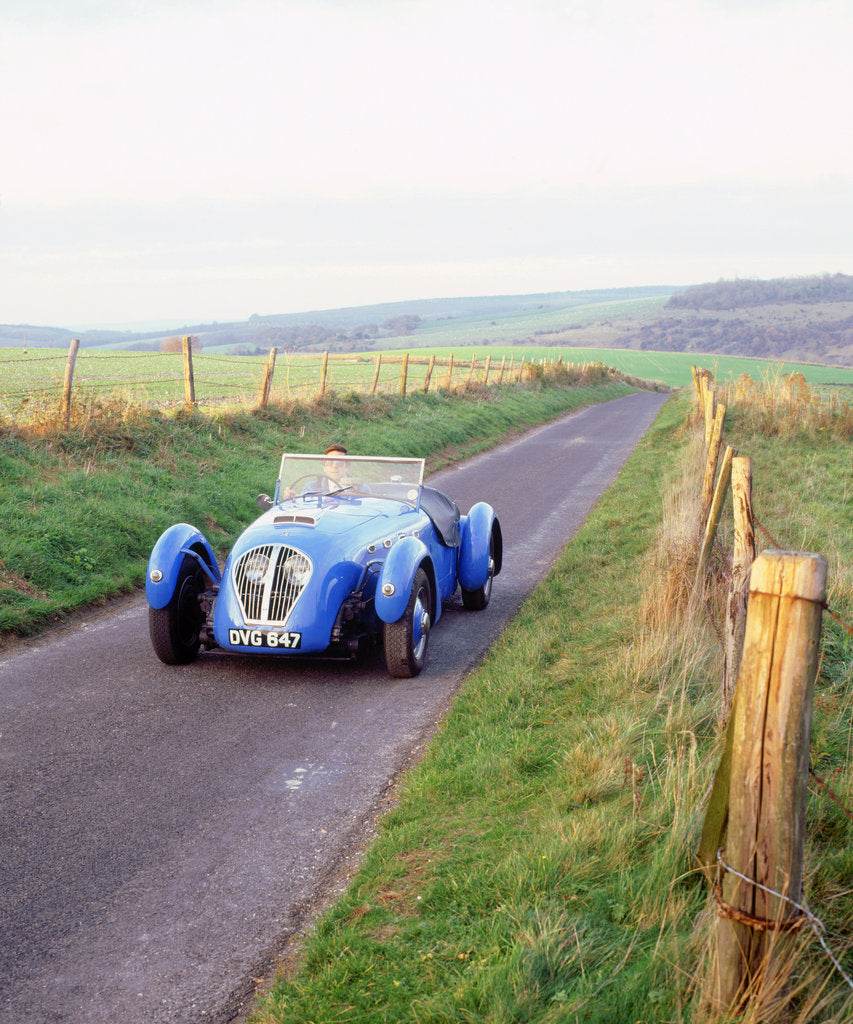 Detail of 1950 Healey Silverstone by Unknown
