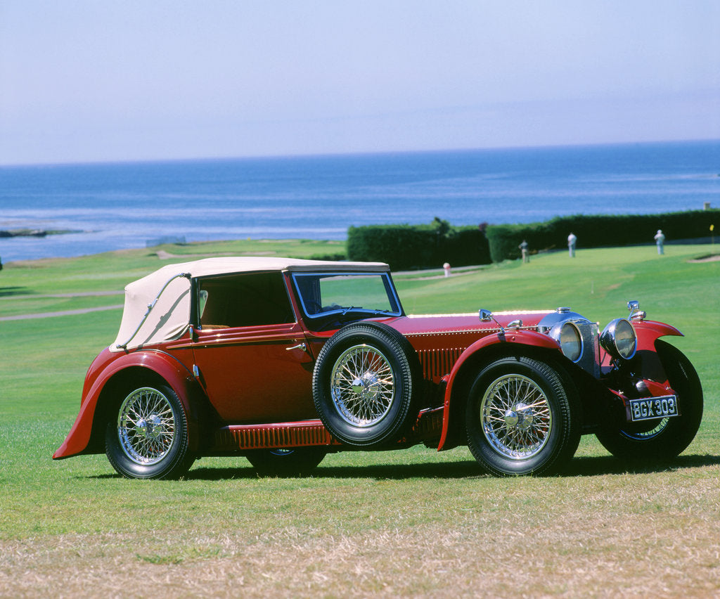 Detail of 1934 Invicta 4.5 litre Type S Salmons body by Unknown