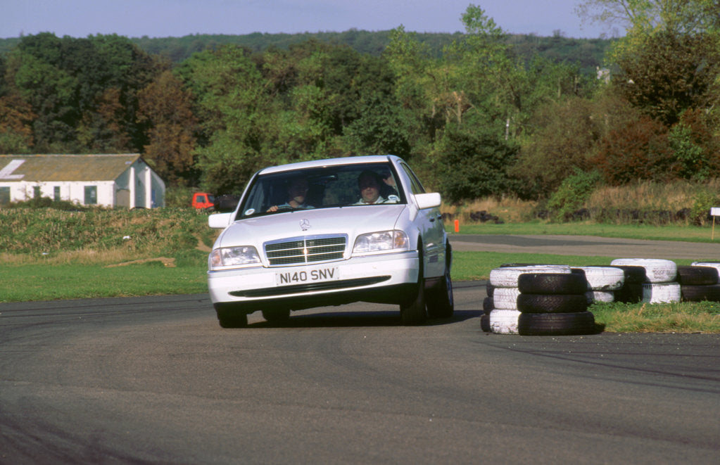 Detail of 1996 Mercedes Benz C class by Unknown