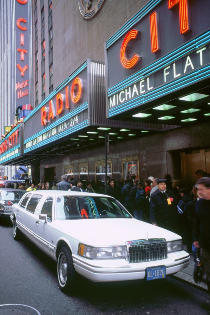 Detail of Stretch Limousine in New York by Unknown