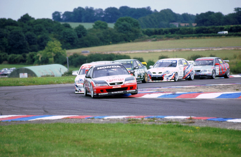 Detail of 1998 Touring Cars, Thruxton.Honda Accord.J.Thompson leads by Unknown