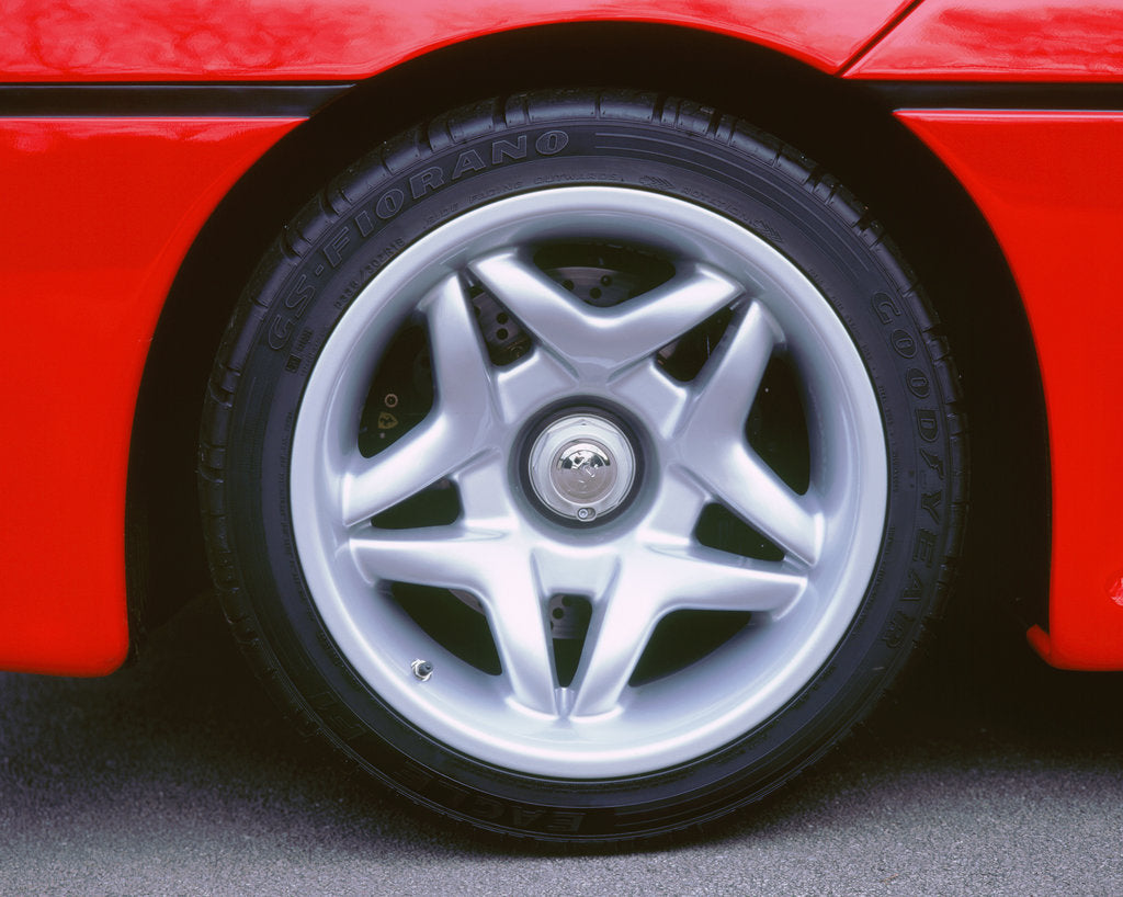 Detail of 1996 Ferrari F50 wheel by Unknown