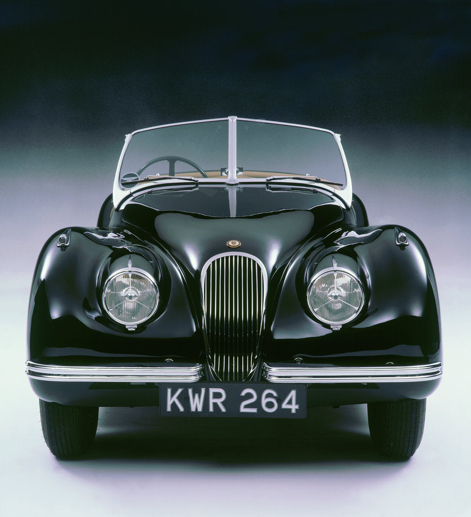 Detail of 1950 Jaguar XK120 by Unknown