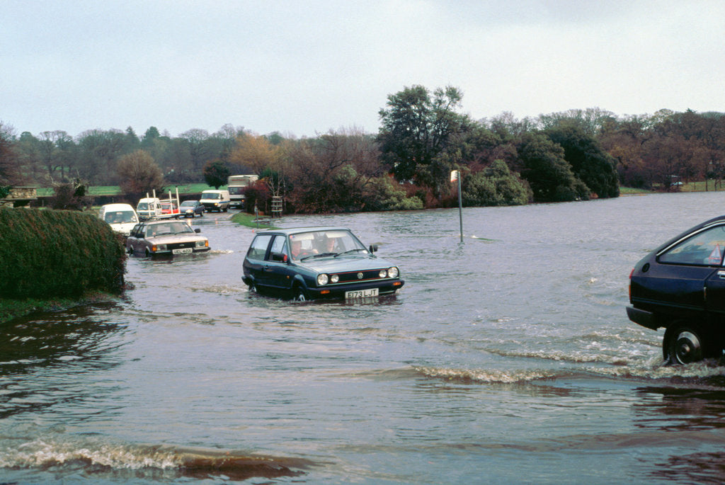 Detail of Flooding at Beaulieu by Unknown