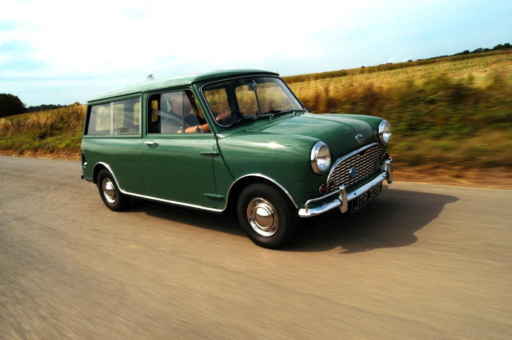 Detail of 1967 Austin Mini estate by Unknown