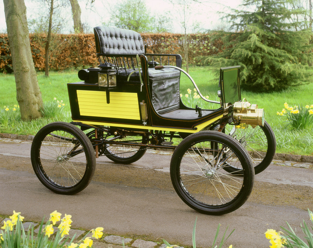 Detail of 1900 Locomobile by Unknown