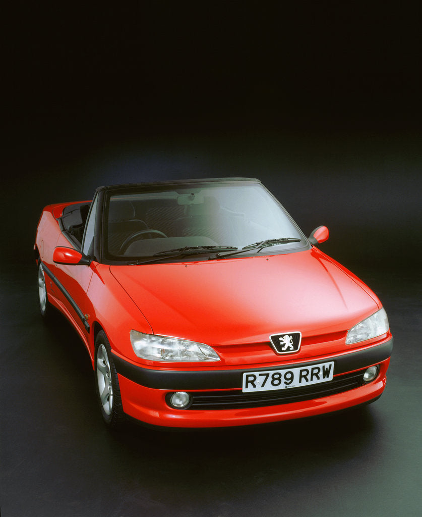 Detail of 1999 Peugeot 306 cabriolet by Unknown