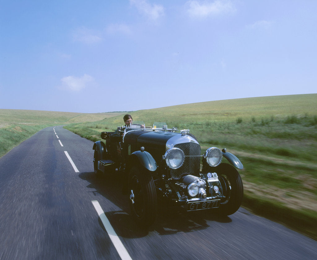Detail of 1933 Bentley 4.5 blower by Unknown