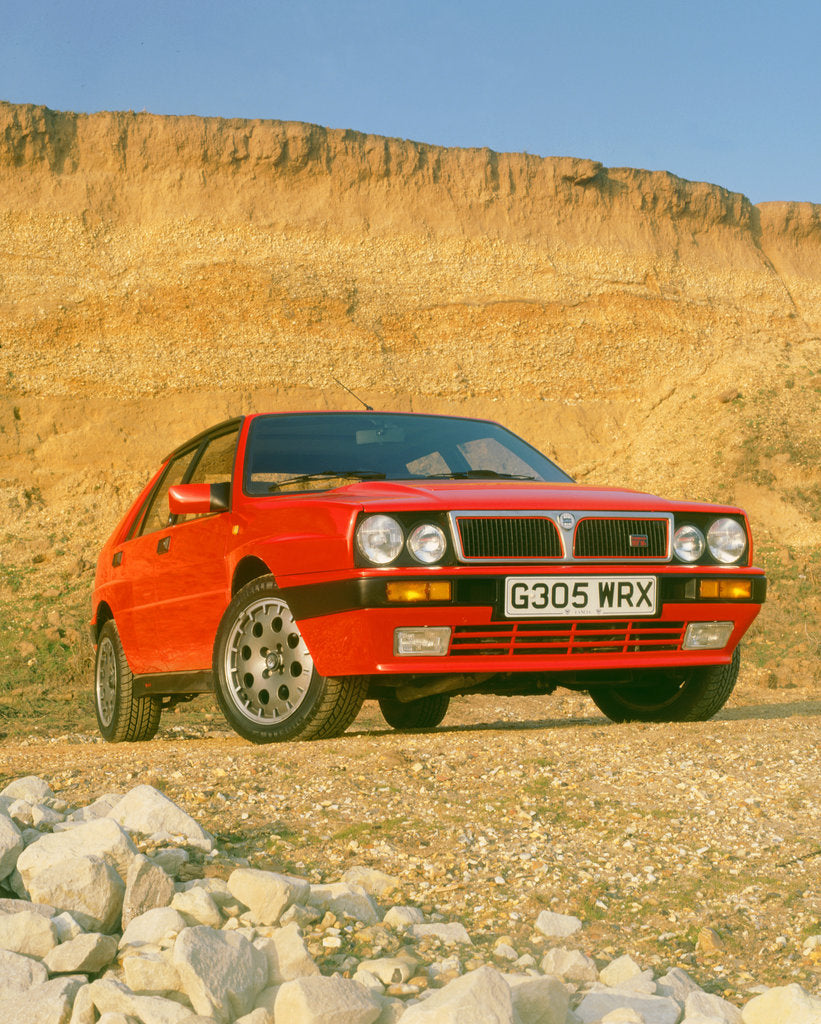 Detail of 1990 Lancia Delta HF Integrale by Unknown