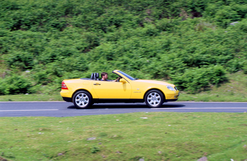 Detail of 1998 Mercedes Benz SLK 230 by Unknown