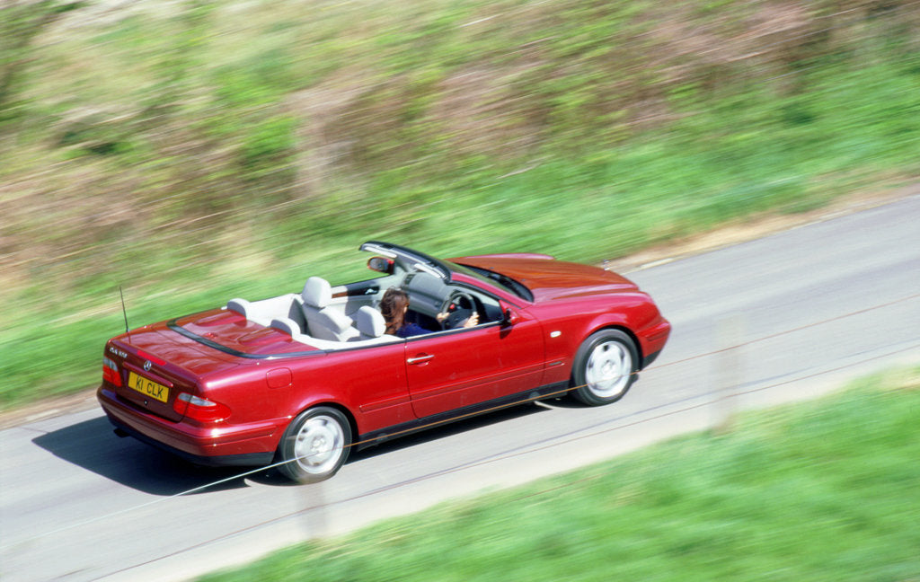 Detail of 1999 Mercedes Benz CLK 320 cabriolet by Unknown