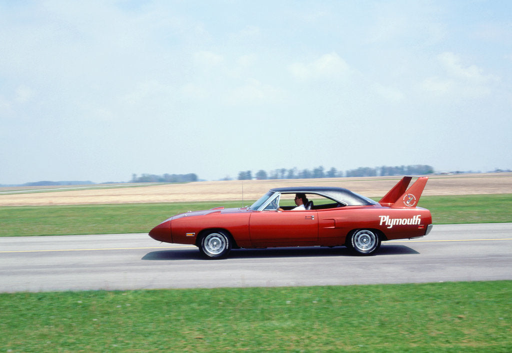 Detail of 1970 Plymouth Superbird 440 6 pack by Unknown