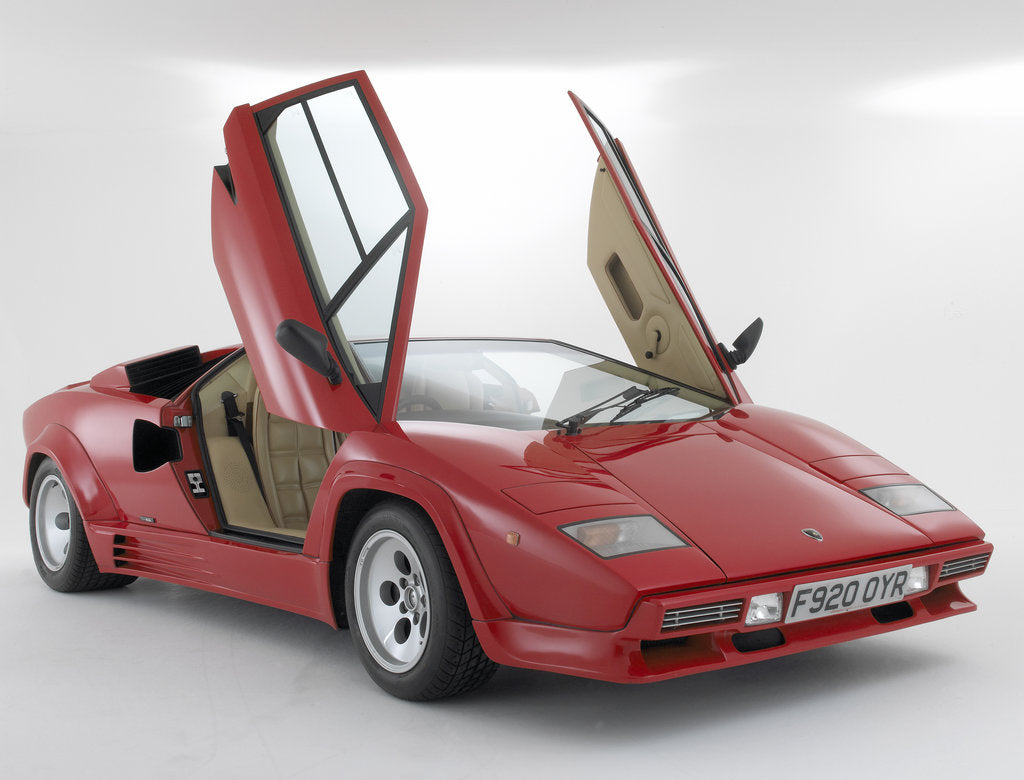 Detail of 1988 Lamborghini Countach by Unknown