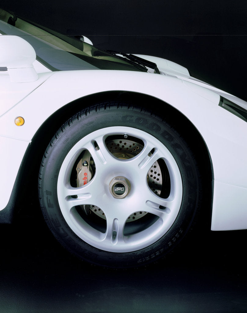 Detail of 1995 McLaren F1 road car wheel by Unknown