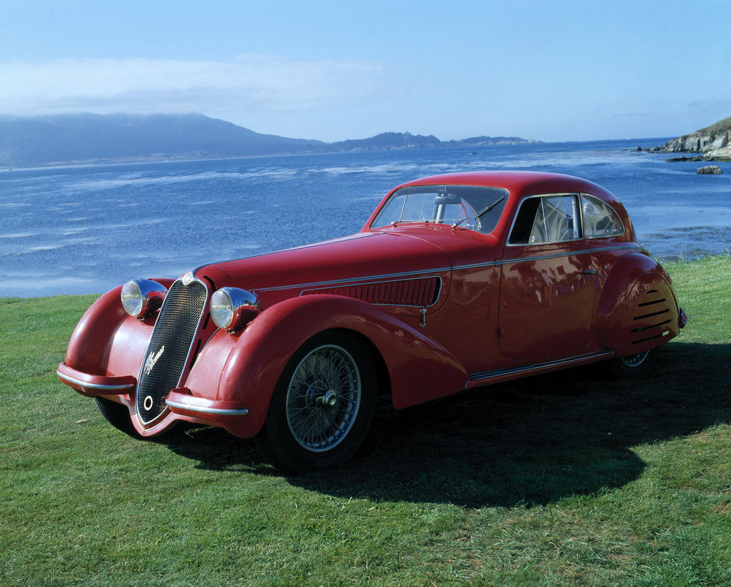 Detail of 1938 Alfa Romeo 8c 2900B Berlinetta by Unknown