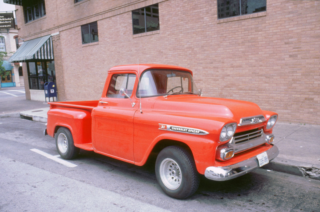 Detail of Chevrolet Apache pick up truck by Unknown