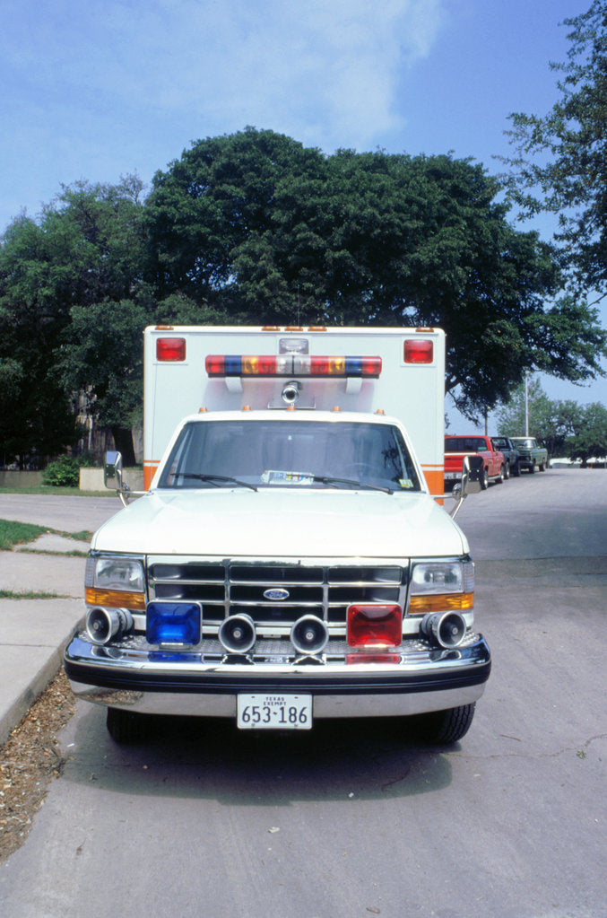 Detail of American Ford Ambulance, 1994 by Unknown