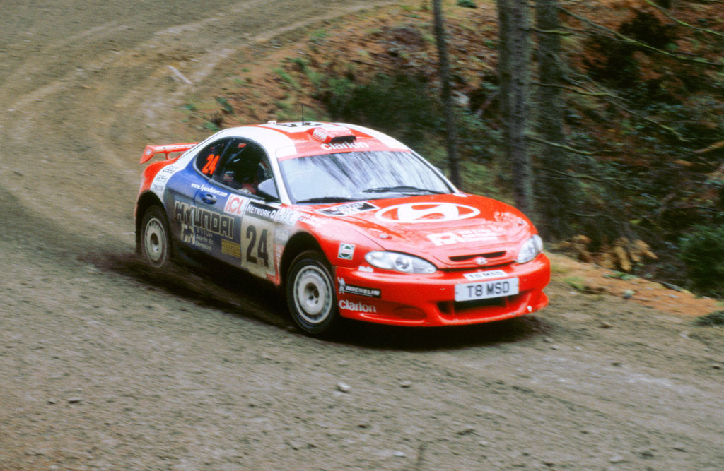 Detail of 1999 Hyundai Coupe Network Q A McCrae by Unknown