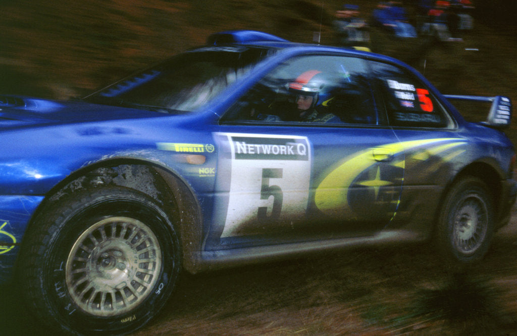 Detail of 1999 Subaru Impreza WRC Network Q Burns by Unknown