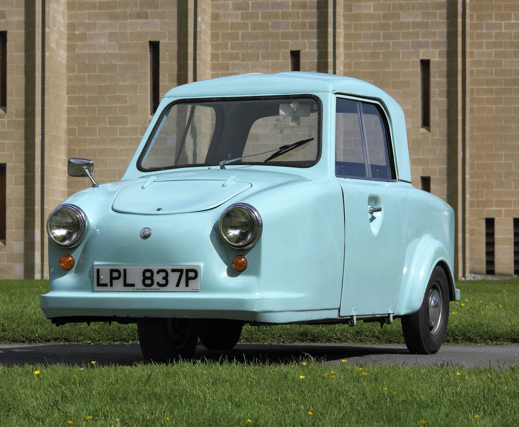 Detail of 1976 AC model 70 invalid carriage by Unknown