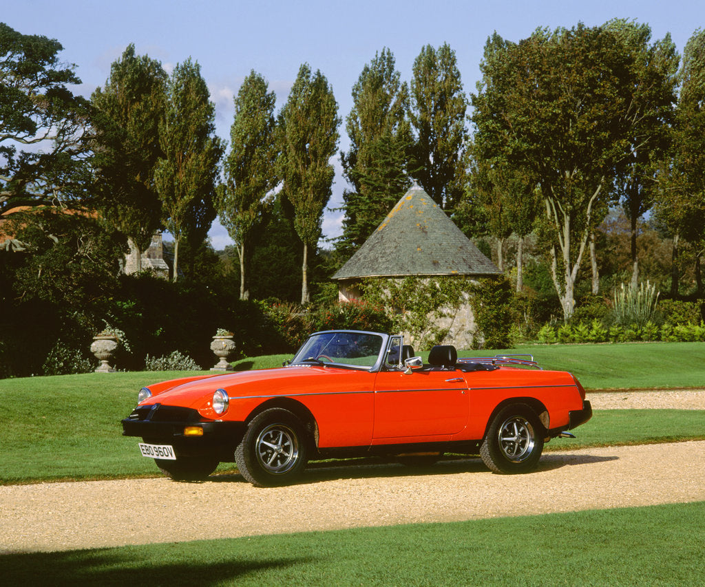Detail of 1980 MG B Roadster by Unknown