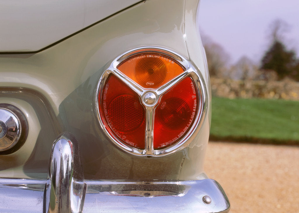 Detail of 1962 Ford Consul Cortina rear light cluster by Unknown