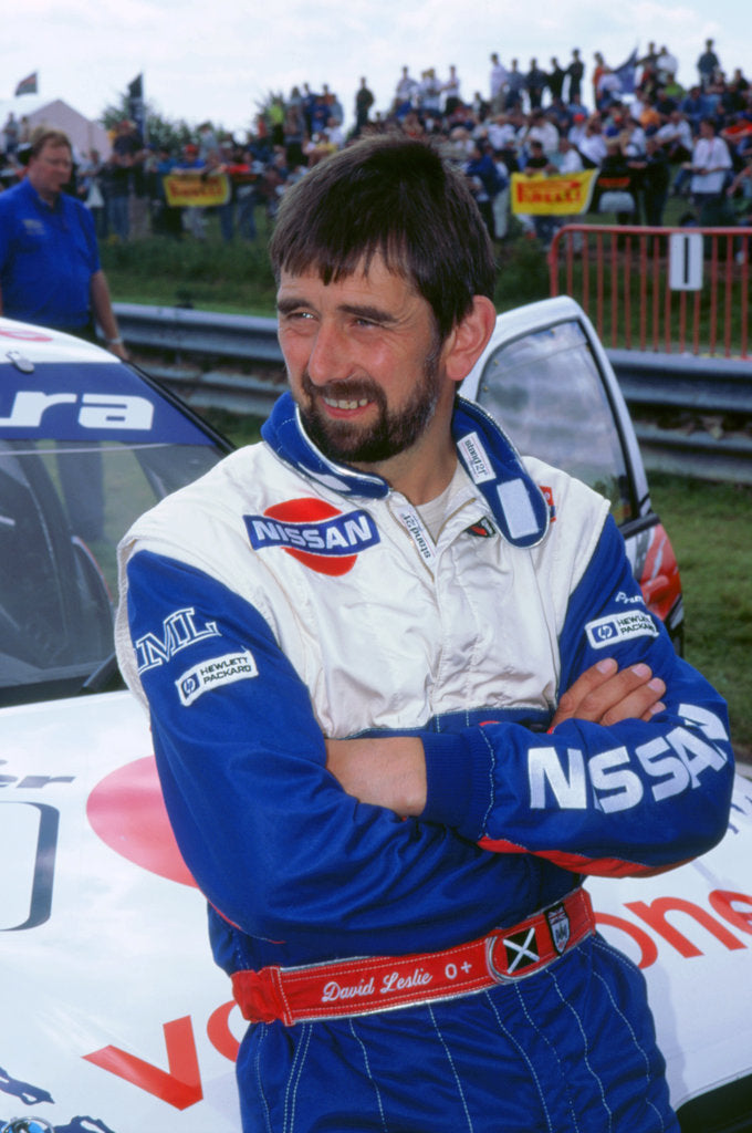 Detail of David Leslie by Unknown