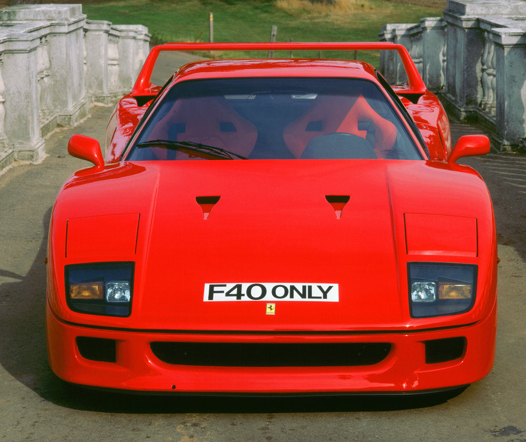 Detail of 1988 Ferrari F40 by Unknown