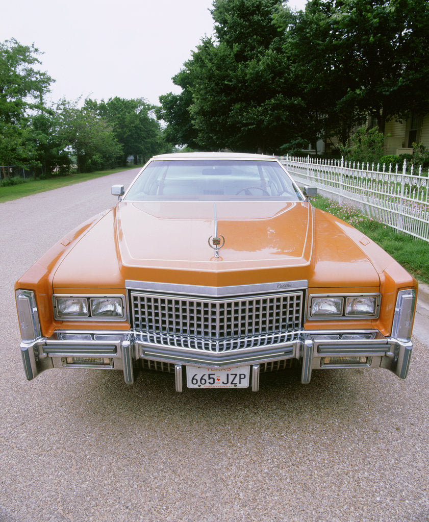 Detail of 1975 Cadillac Eldorado hardtop coupe by Unknown