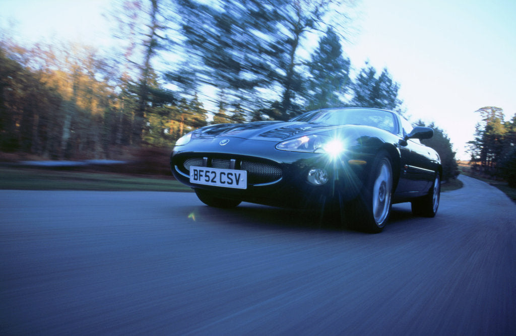 Detail of 2002 Jaguar XKR convertible by Unknown
