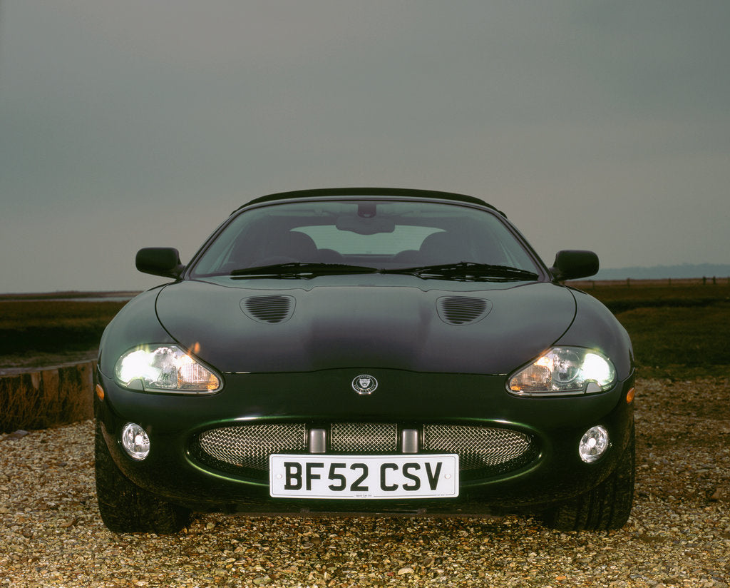 Detail of 2002 Jaguar XKR convertible by Unknown