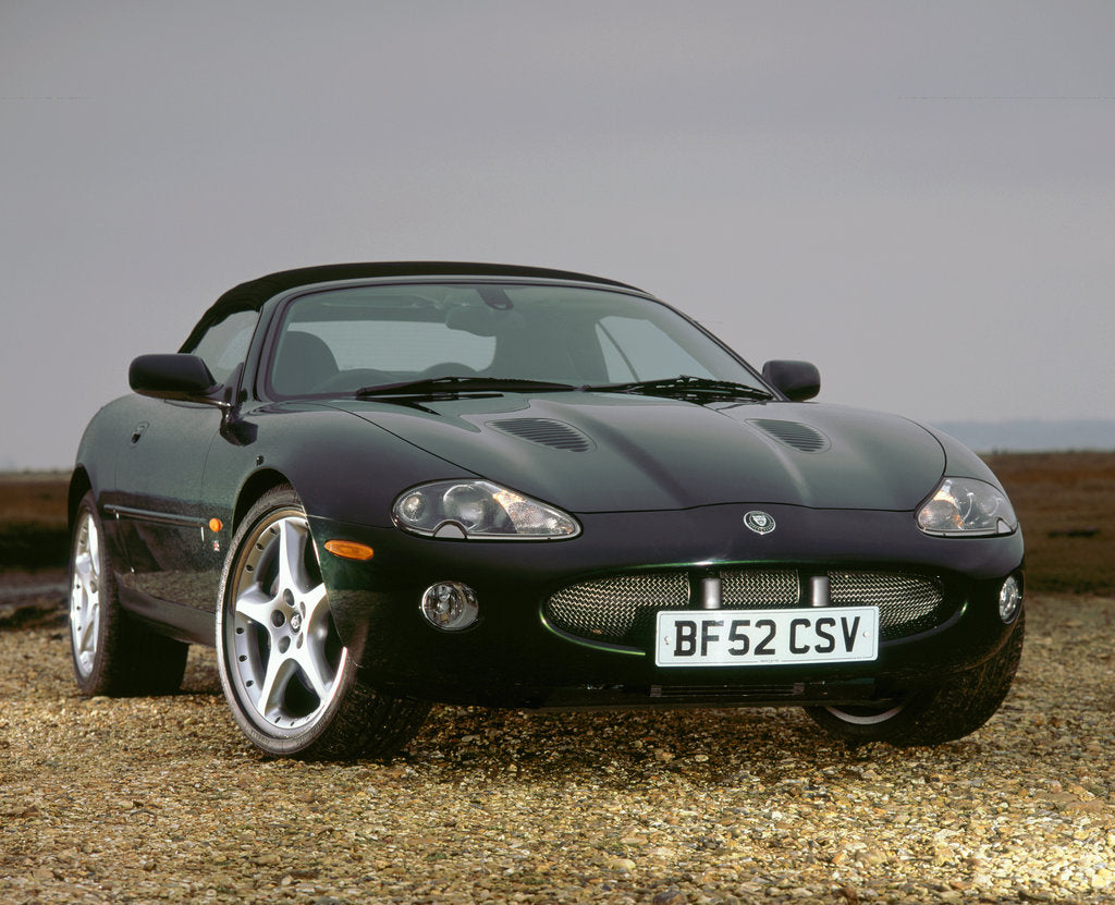 Detail of 2002 Jaguar XKR convertible by Unknown