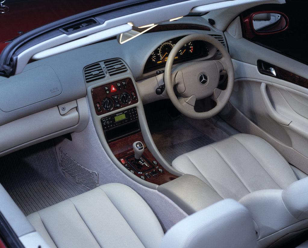Detail of 1999 Mercedes Benz CLK 320 cabriolet by Unknown