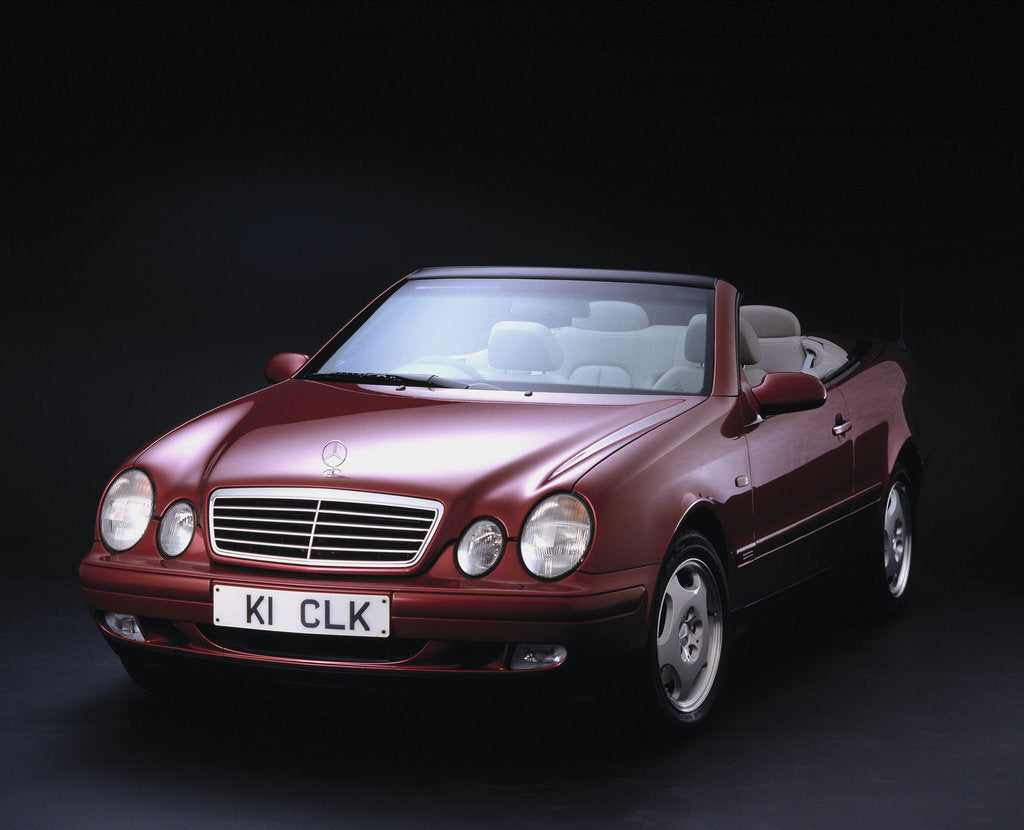 Detail of 1999 Mercedes Benz CLK 320 cabriolet by Unknown