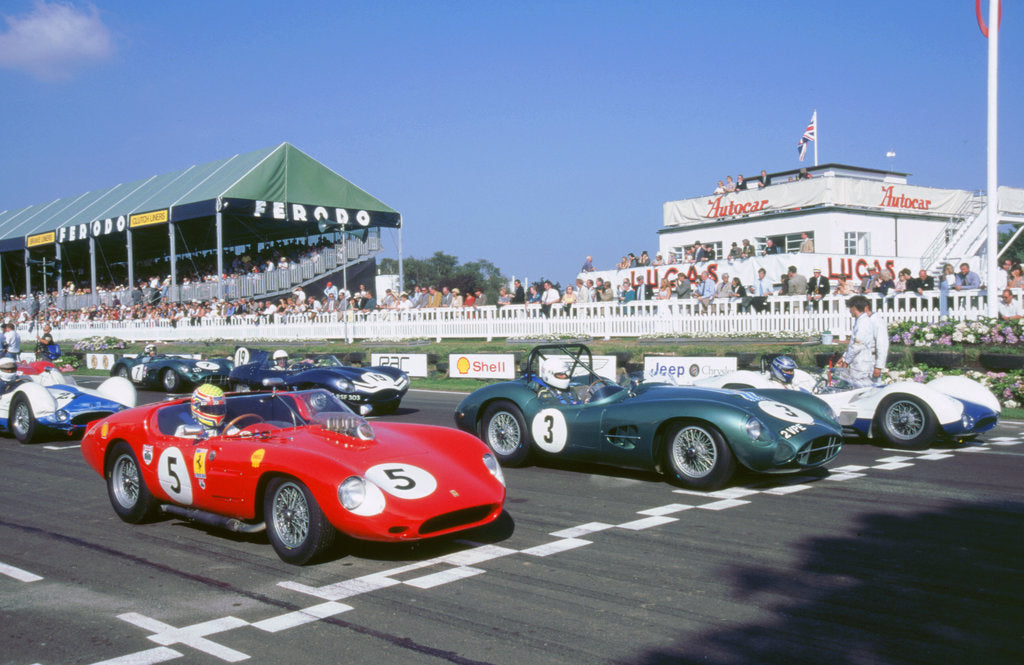 Detail of 1998 Goodwood revival meeting.Start of Lavant Cup by Unknown