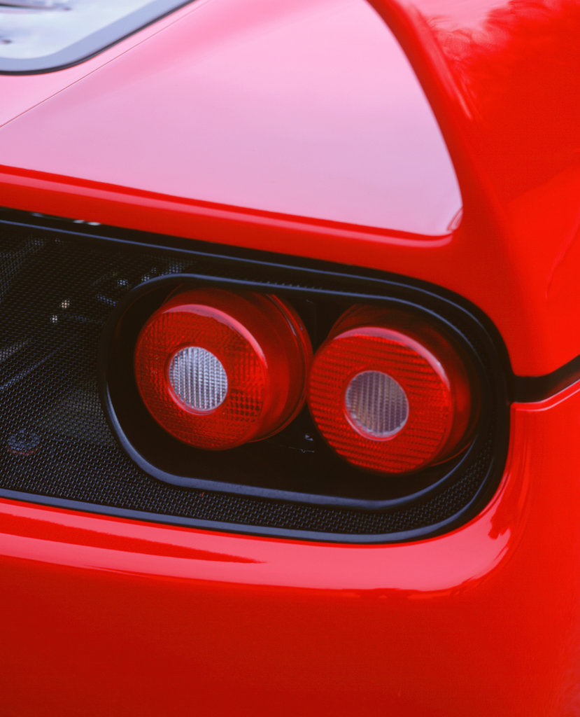 Detail of 1996 Ferrari F50 rear light cluster by Unknown