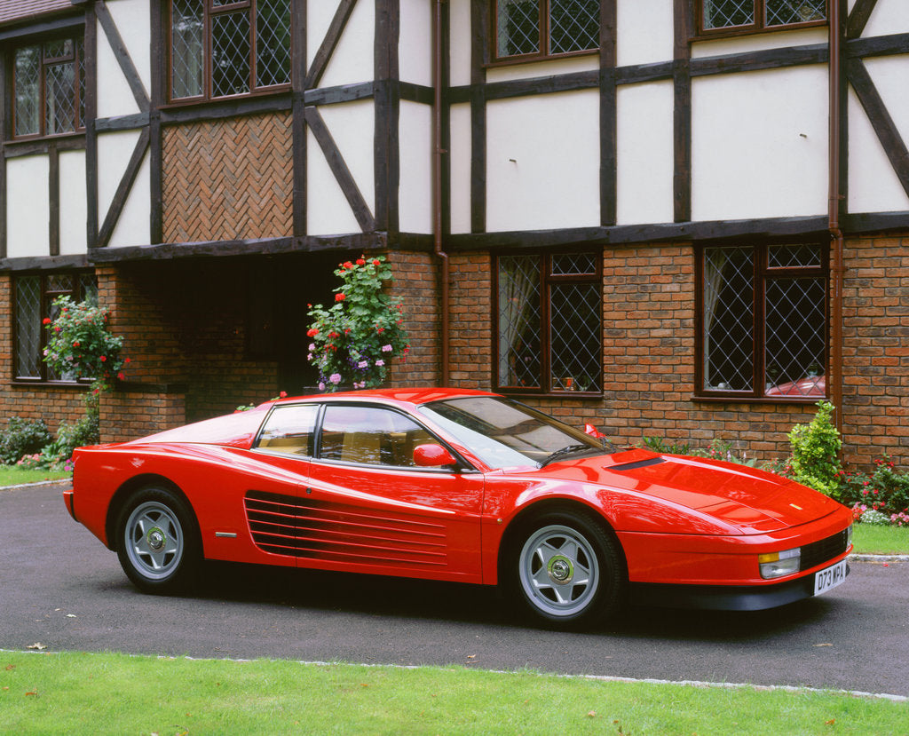 Detail of 1987 Ferrari Testarossa by Unknown