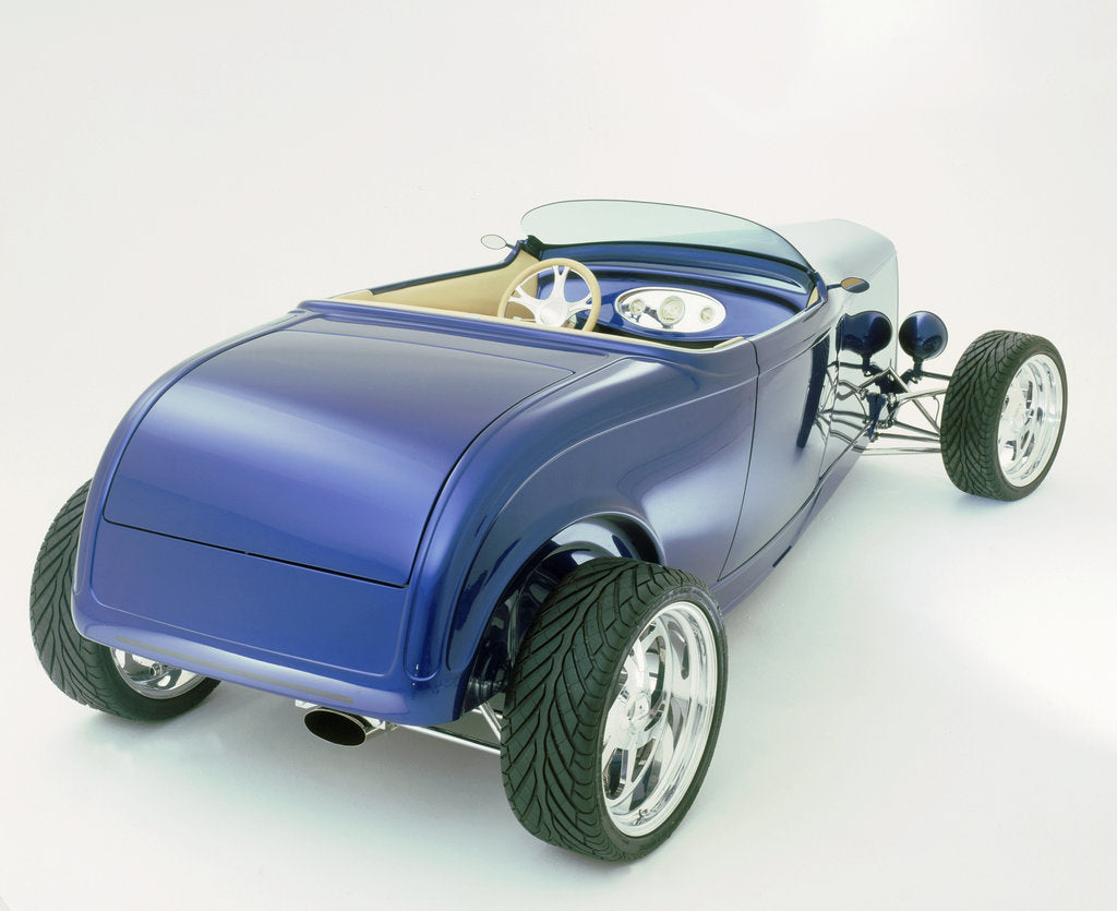 Detail of 1930's Ford V8 customised by Unknown