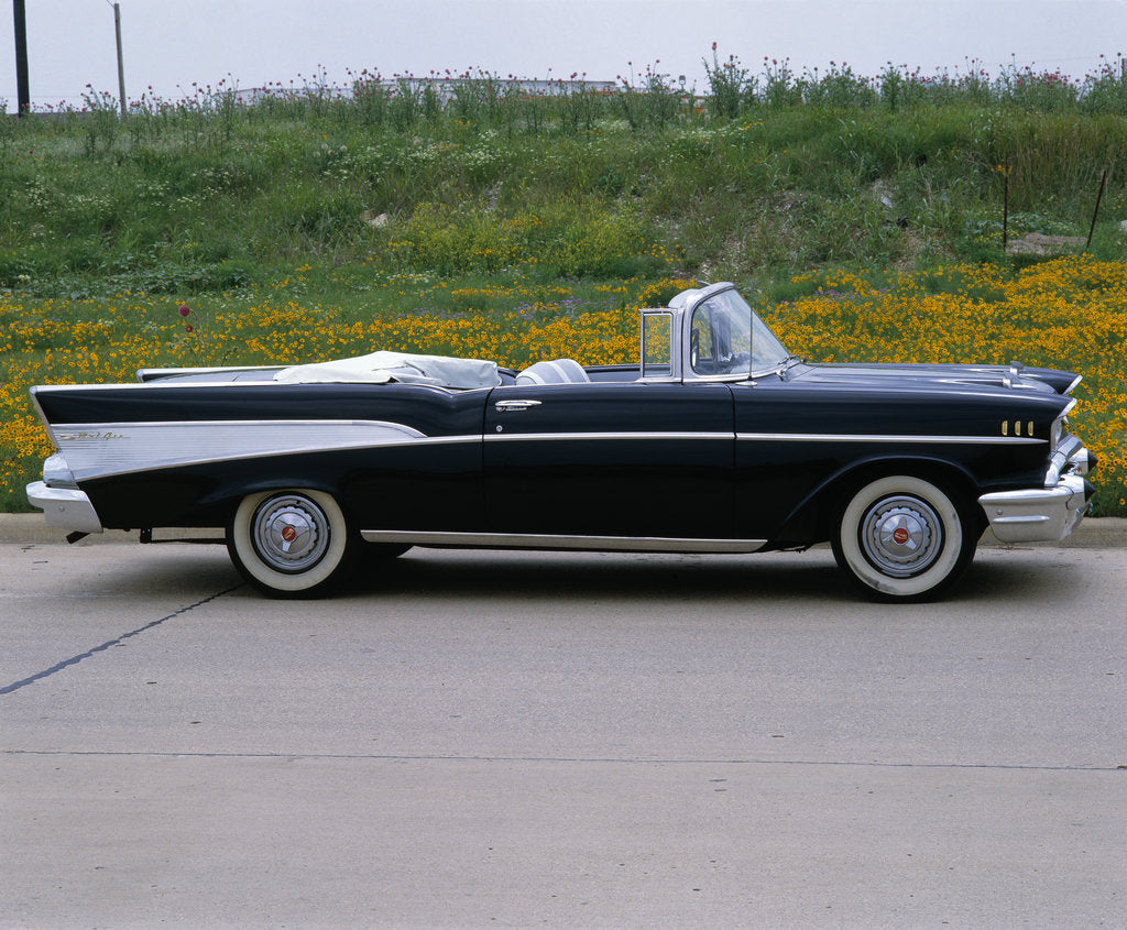 Detail of 1957 Chevrolet Belair by Unknown