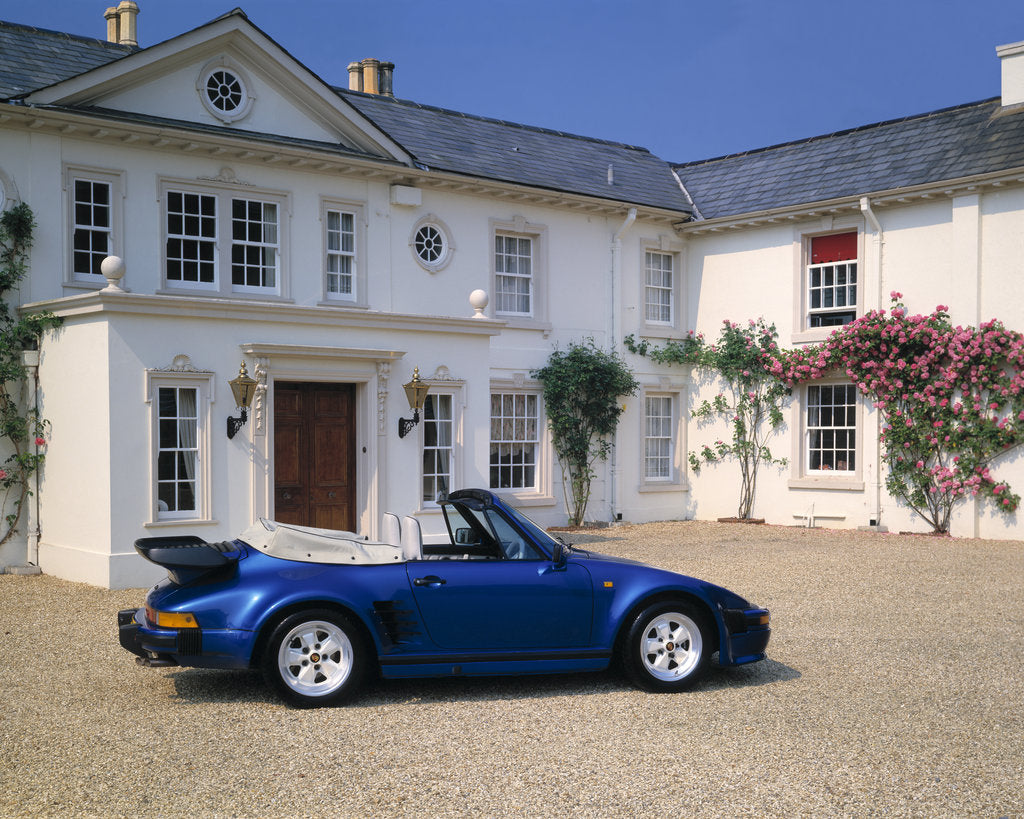 Detail of 1989 Porsche 911 SE cabriolet by Unknown