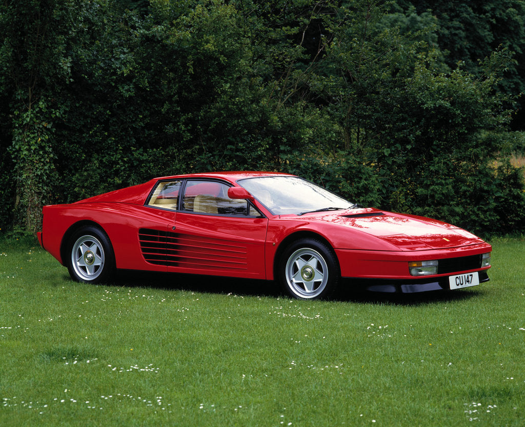 Detail of 1985 Ferrari Testarossa by Unknown