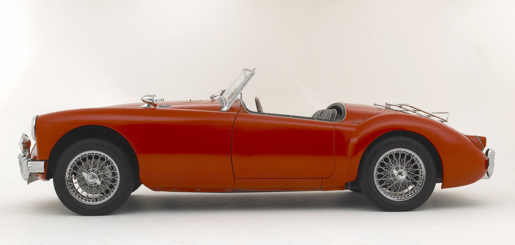 Detail of 1957 MG A by Unknown