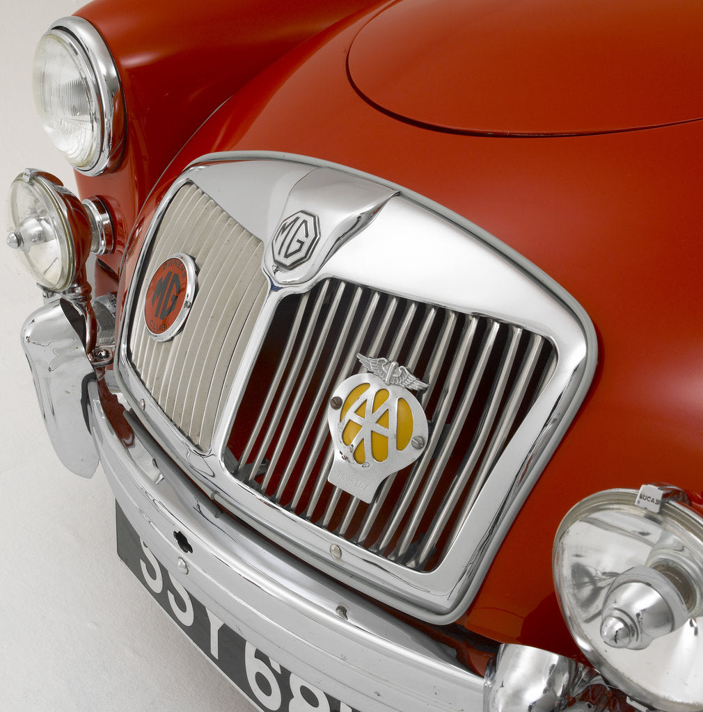 Detail of 1957 MG A by Unknown