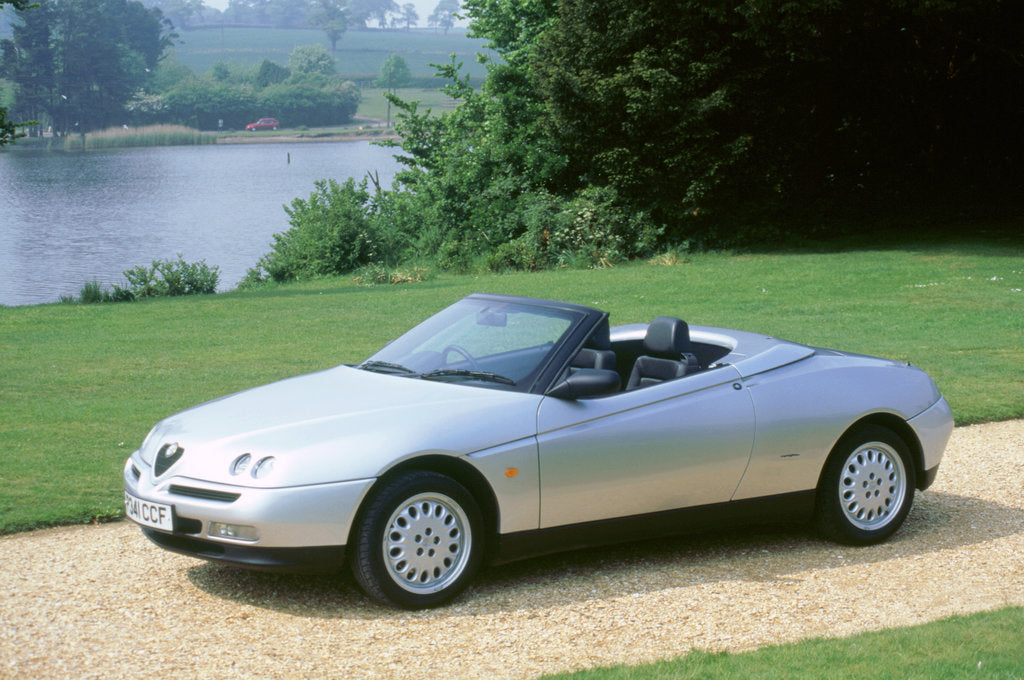 Detail of 1997 Alfa Romeo spider twin spark 16v by Unknown