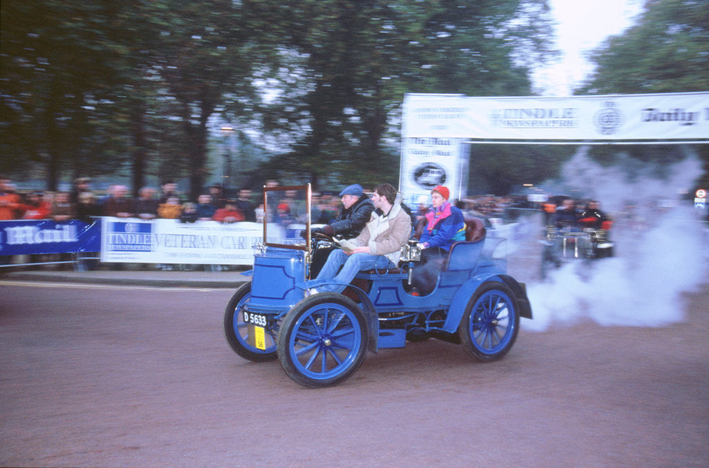 Detail of 1900 Gardner Serpollet steam car by Unknown
