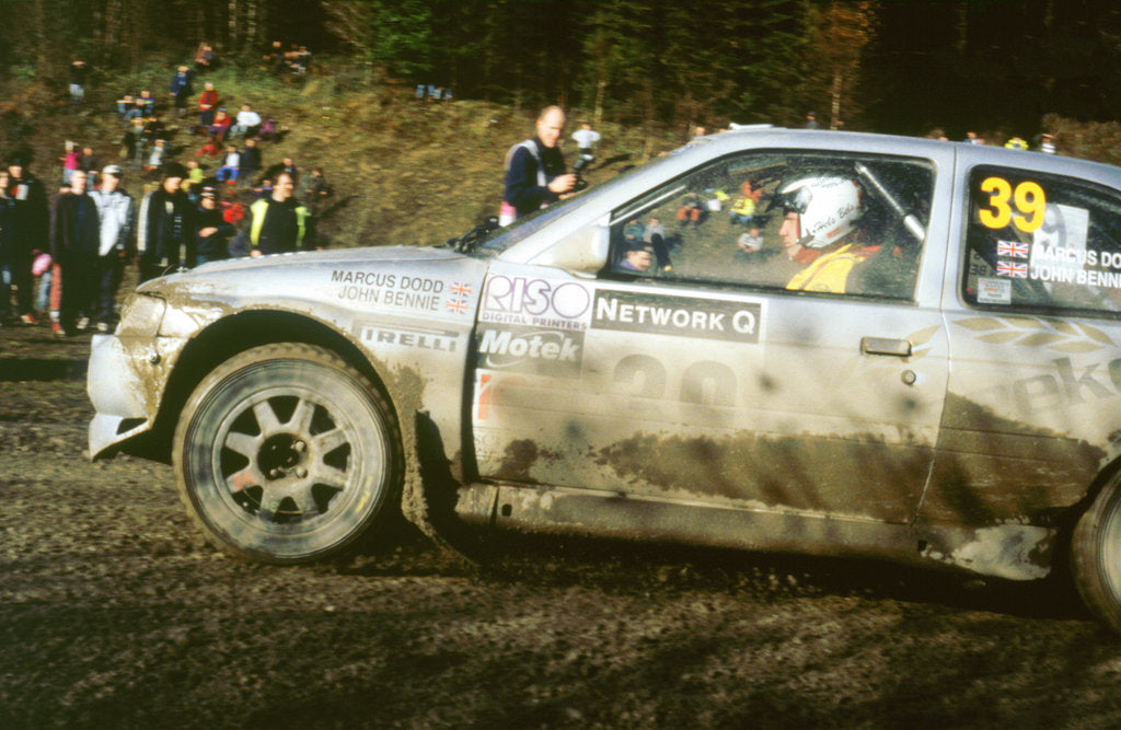 Detail of 1998 Ford Escort wrc, Marcus Dodd, Network Q rally by Unknown
