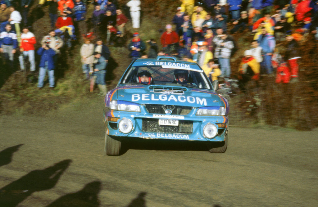 Detail of Subaru impreza ,G.De Mevius.1998 Network Q by Unknown