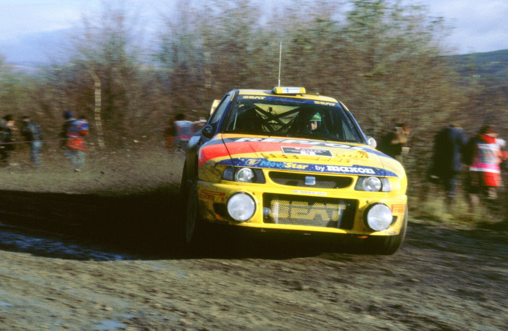 Detail of Seat wrc 1998 Network Q rally. H.Rovan Pera by Unknown