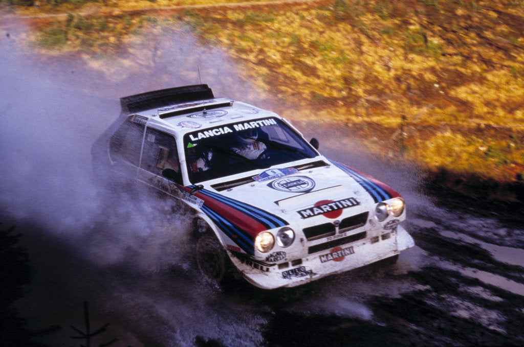 Detail of Lancia Delta S4 RAC Rally 1986 by Unknown