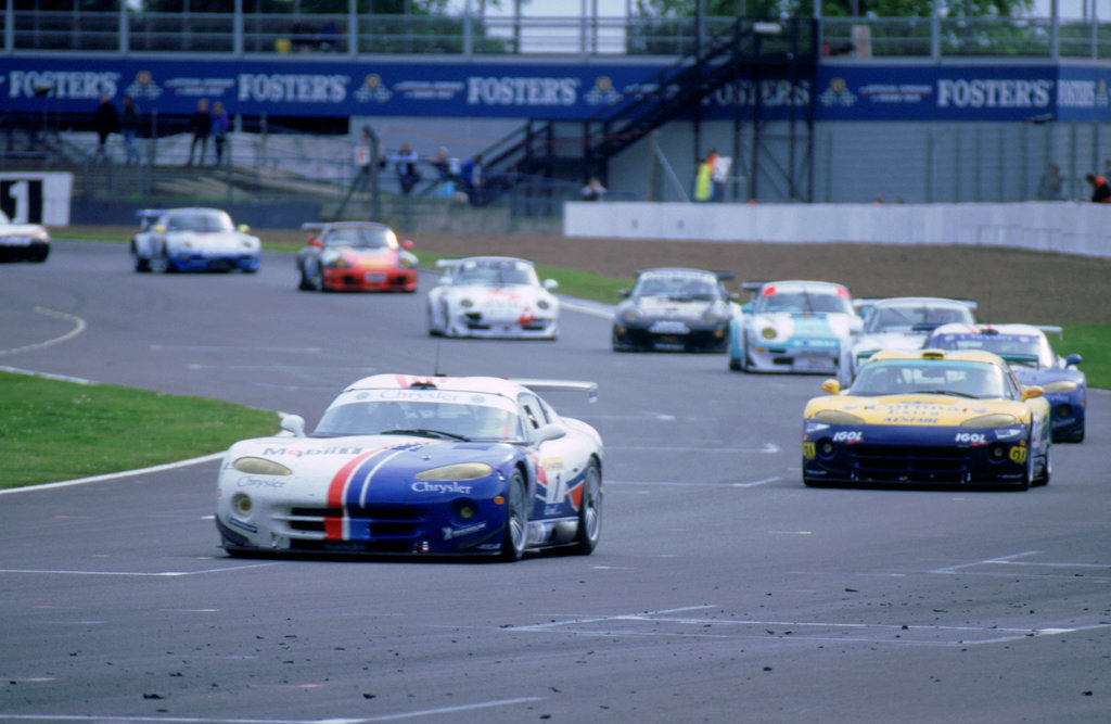 Detail of 1999 Chrysler Viper GTs-r. Fia GT Silverstone 500 by Unknown